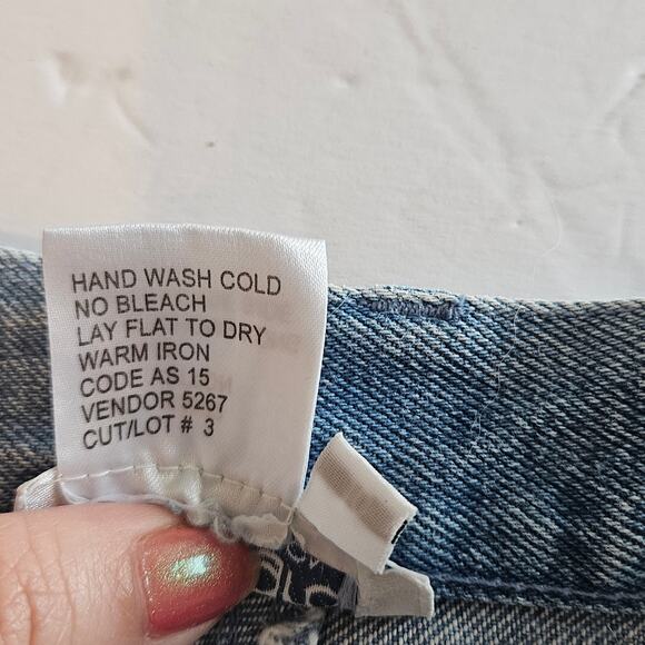 Lew Magram Light Wash Denim Jeans Vintage Women's 10 Southwestern Embellished - Picture 9 of 11